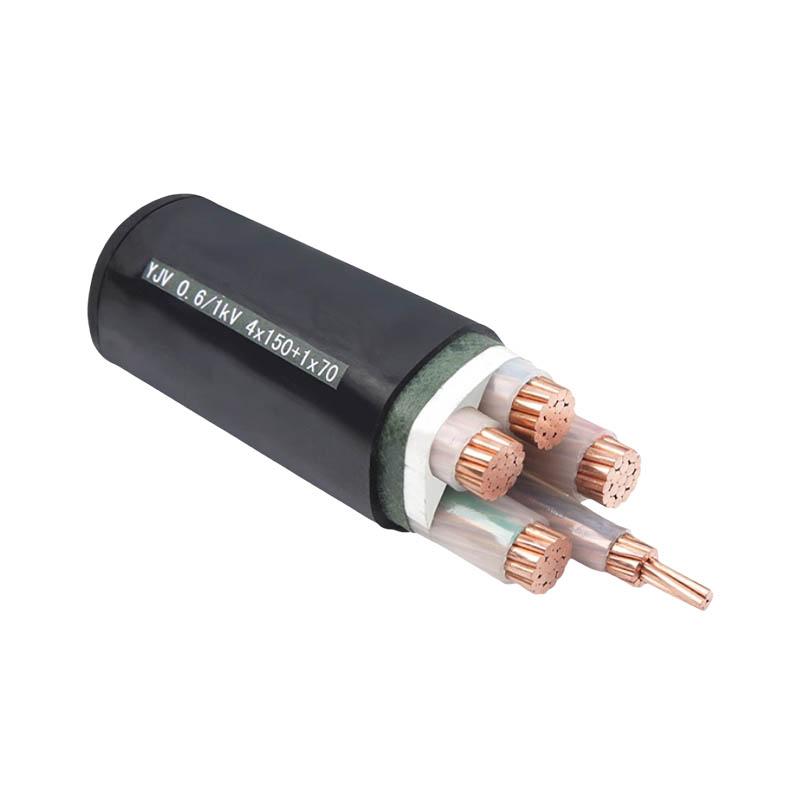 Is the shielding layer of power cables effective in minimizing electromagnetic interference to surrounding equipment?