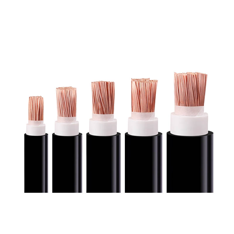 How can the strength of the wire core welding be ensured during the production of power cables?